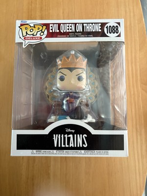 Evil Queen On Throne Funko Pop Deluxe #1088 Disney Villains - In Box.