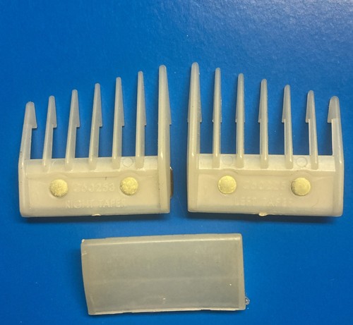 Vintage Replacement Parts Attachment Combs & Blade Protector Right | Left Taper - Picture 1 of 5
