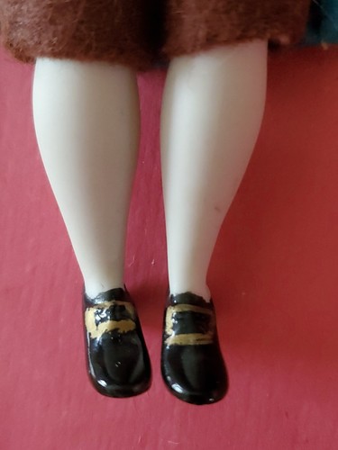 7" bisque molded hat George Washington Unknown Maker Ej Antique? Artist Doll? - Picture 4 of 9