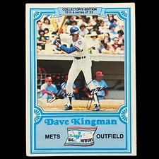 1981 Drake's #19 Dave Kingman NEW YORK METS -- EX