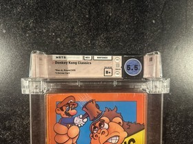NES Nintendo DONKEY KONG CLASSICS - WATA GRADED 5.5 Sealed