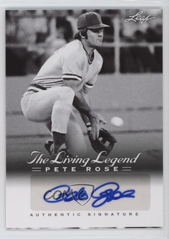 2012 Leaf Pete Rose The Living Legend Pete Rose #AU-11 Auto 12gr