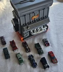 VINTAGE LOT Of 10 HOTWHEELS REDLINE CARS PLUS CARRING CASE LQQK