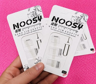 2x Micro Card Adapter Sim Card Adapter Card Reader Mobile Phone Tablet Universal 4in1