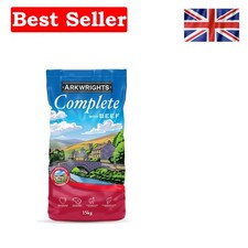 Nutritional Beef Dry Dog Biscuits 15kg - All Breeds, Sensitive Stomach Friendly 2.07 per kilo