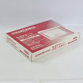 Sega Saturn Official WHITE POWER MEMORY Good HSS-0138 Boxed 2068 ss