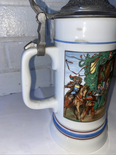 Vintage Deutscher Rastal Grenzhausen 1986 Porzellan Bierstein. In super Zustand. - Bild 9 von 12