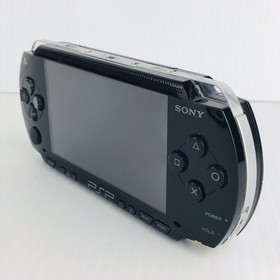 Sony PSP-1001 Black Console W/ Charger And Game - Tested & Working