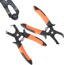 Two-piece Push Pin Pliers Set Automotive Panel Clip And Trim Removal Tool
