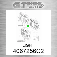 4067256C2 LIGHT fits INTERNATIONAL TRUCK (Surplus Open Box)