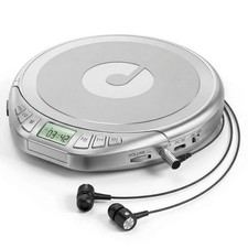 Portable CD Player with Earphones,Personal CD Discman Player for Home Car w...