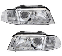 Scheinwerfer Set FüR Audi A4 B5 Facelift 99 - 01 Limo Avant H7 Lwr Halogen