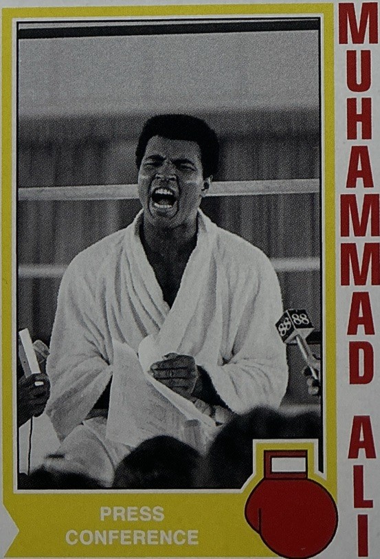 Muhammad Ali PSA 10-2021 Topps Tribute ‘The People's Champ’ Rumble in the Jungle view 4