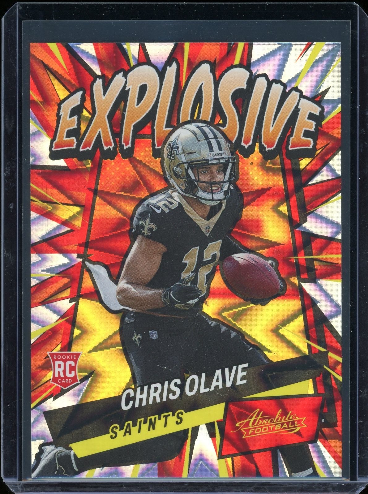 2022 Panini Absolute Chris Olave #E44 Explosive Case Hit