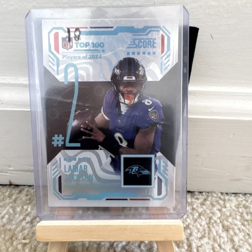 Lamar Jackson #2 2025 Panini Score Top 100 card