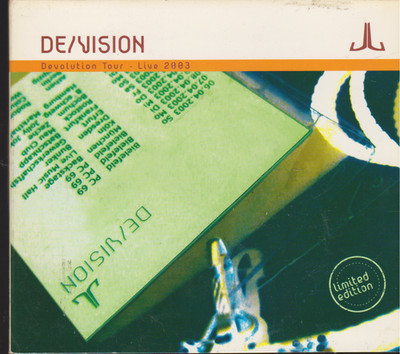 DE/VISION cd DEVOLUTION TOUR - LIVE 2003