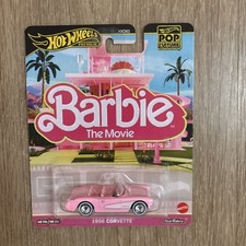 Hot Wheels Premium POP Culture 1956 Corvette Barbie The Movie by Mattel