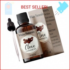 Organic Clove Essential Oil - 100 Pure Natural, Therapeutic Grade, Undiluted,