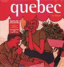 Ween Quebec double LP vinyl Europe Rhino Elektra 2026 2LP Red  Magenta Vinyl