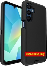 Samsung Galaxy A16 5G Phone Case, 3-Layer 16ft Drop Protection, Black