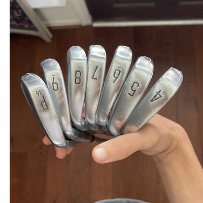 Titleist T100 Iron Set 4-PW 7 Clubs Right-Hand Stiff Steel Shafts Silver