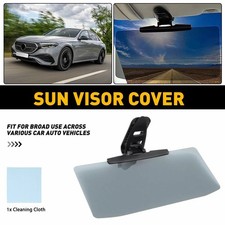 Clip On Sun Gray Visor Car Extender Automotive Driving Anti Glare Visor Shade Clip On Sun Gray Visor Car Extender Automotive Driving Anti Glare Visor Shade