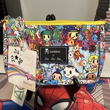 RARE Tokidoki X Jujube Be Quick Clutch Pouch Cosmetic Bag Wristlet