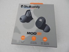 Skullcandy MOD 180 Bluetooth Wireless Earbuds Black New