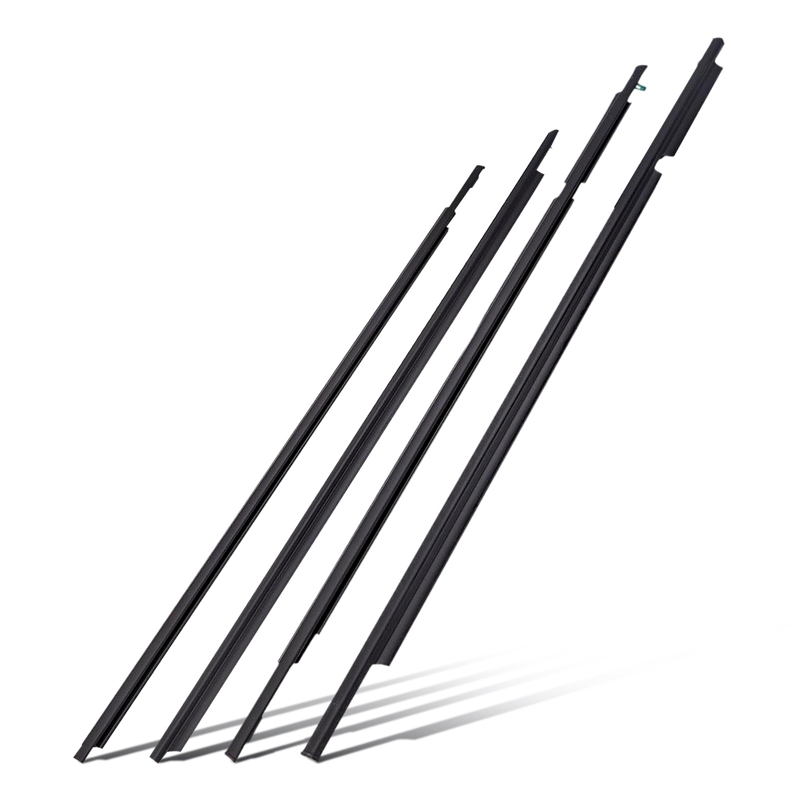 Front 92cm Weatherstrip Moulding Trim For Toyota Land Cruiser Prado 120 Series