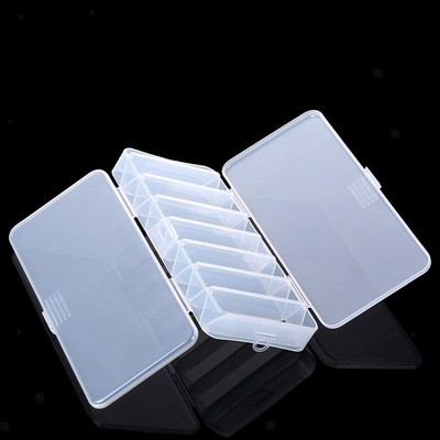 Angelköderbox Tackle Storage Tray Organizer 14 Fächer doppelseitig
