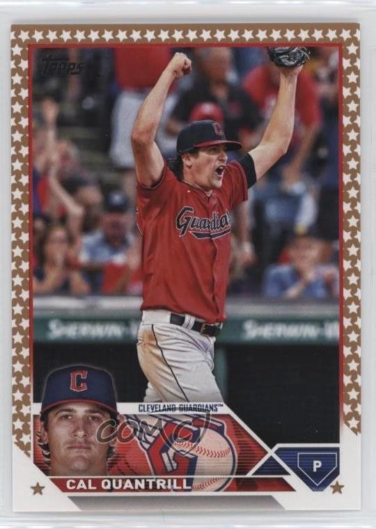 2023 Topps Complete Set Fanatics Exclusive Gold Star Cal Quantrill #255 ff8