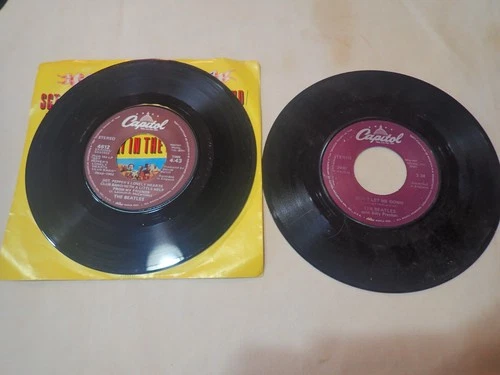 The Beatles Capitol Records 45rpm - Get Back/Don't Let Me Down Sgt Pepper's