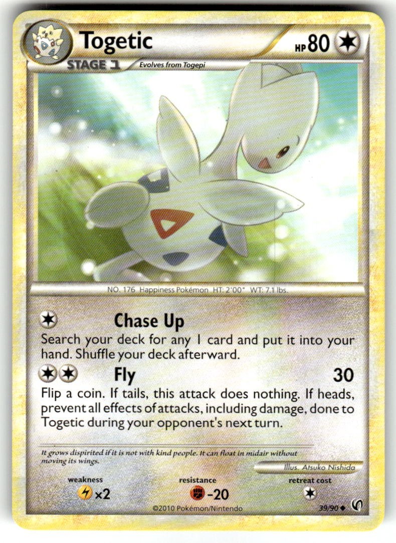 Togetic 39/90 Undaunted Pokemon TCG Card