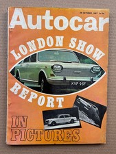 AUSTIN 3000/LONDON MOTOR SHOW 1967 AUTOCAR MAGAZINE OCTOBER 26 1967 - Austin 300