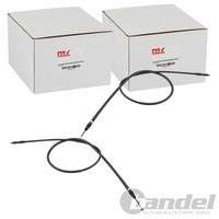 2X NTY Handbremsseile Passend FüR CitroËN Jumpy Fiat Scudo Peugeot Expert