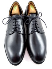 NEW Allen Edmonds "WINDSOR" Men's Plain-toe Derby 11.5 D Black USA (673N)