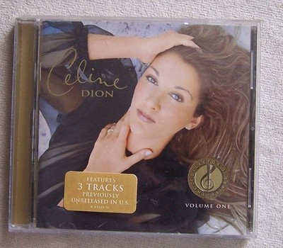 Celine Dion Collector's Series Vol 1 (CD, 2000) Very Good Condition