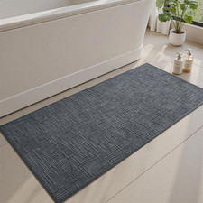 AMOAMI Bath Mat Non Slip Super Absorbent Quick Dry Bath Mats for Bathroom Floor