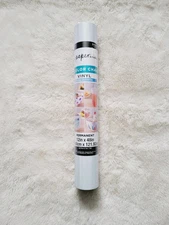 The Paper Studio Permanent Light Blue Color Changing Vinyl 12x48” Cold Activated