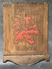 Vintage Wood Bar Sign Hand Carved Red Lion Tavern 19x14” Beer Advertising