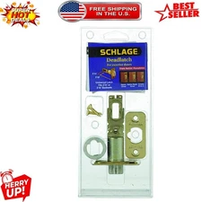 Contemporary Bronze Deadlatch with Interchangeable Faceplates - Secure & Stylish