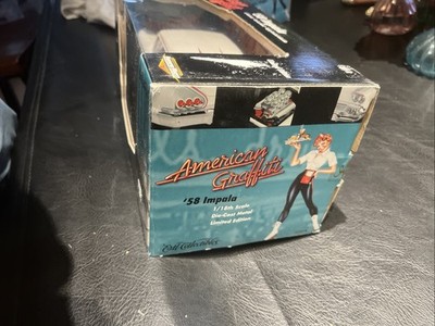 Ertl 1:18 1958 Chevrolet Impala American Graffiti Diecast Vehicle