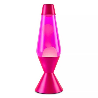 LAVA LAMP 16.3” 52oz PINK BUBBLEGUM POP DISCONTINUED ICON
