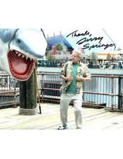 Jerry Springer signed 8x10 Photo Mr. White Sharknado 3: Oh Hell No!