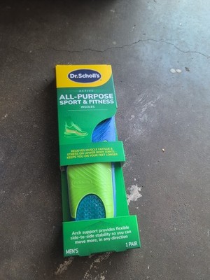 Dr. Scholls Active All-Purpose Sports & Fitness Shoe Insoles Men Size 8-14 1PAIR