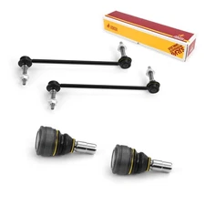 Front Sway Bar Link & Front Lower Ball Joint Kit for 10 Ford Mustang 4 PCS