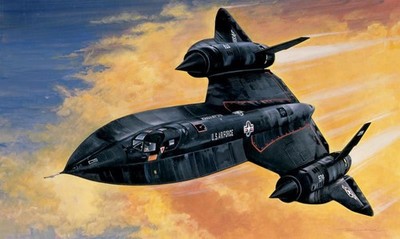 1/72 SR71 Blackbird Aircraft