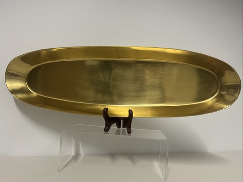 IKEA Metal Tray 20x6x1.5" Gold Colored 16824 NLE Trinket Key Change 704.324.54 - Picture 3 of 12