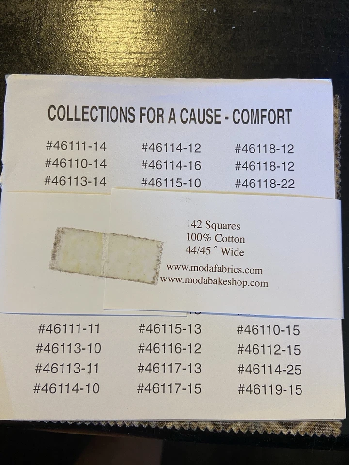 Collection for A Cause Comfort by Howard Marcus for Moda. 2 Charm Packs See Des - Image 2 of 2