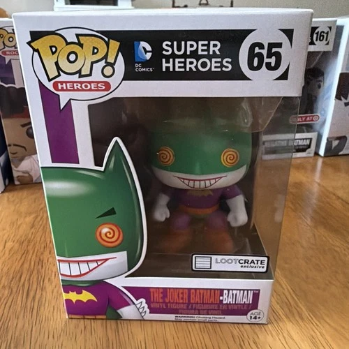 Funko Pop! Vinyl: DC Universe - Batman (as The Joker) - Loot Crate...